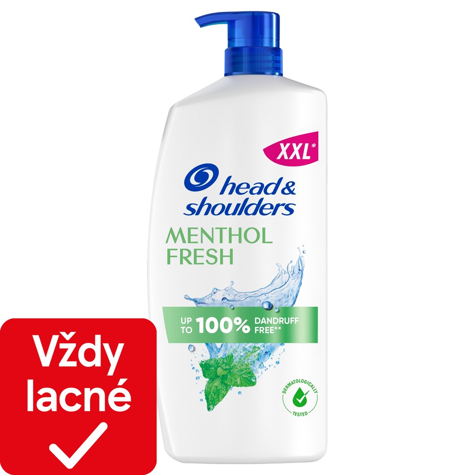 image 1 of Head & Shoulders Menthol Fresh Anti Dandruff Shampoo 800ml Pump. For Daily Use