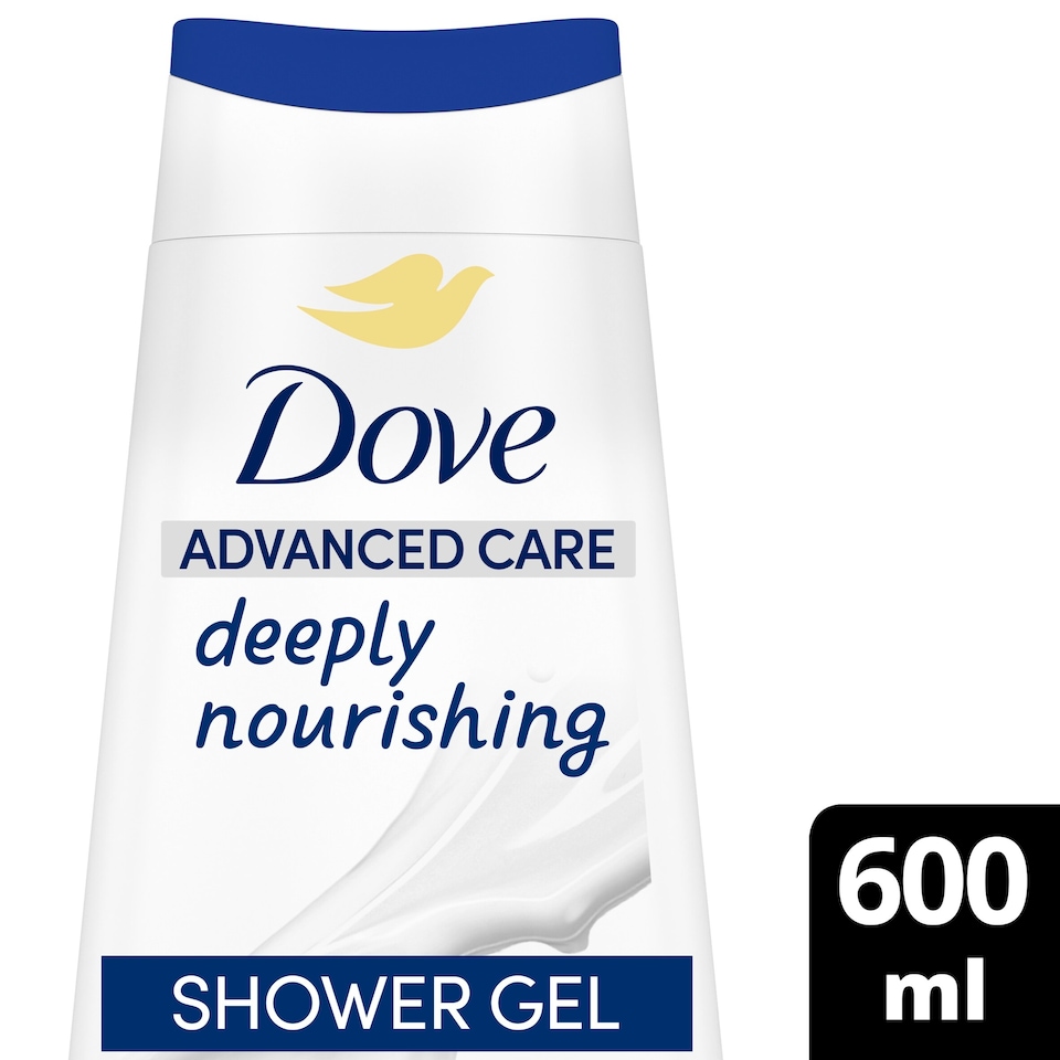 image 1 of Dove Advanced care shower gel deeply nourishing 600 ml