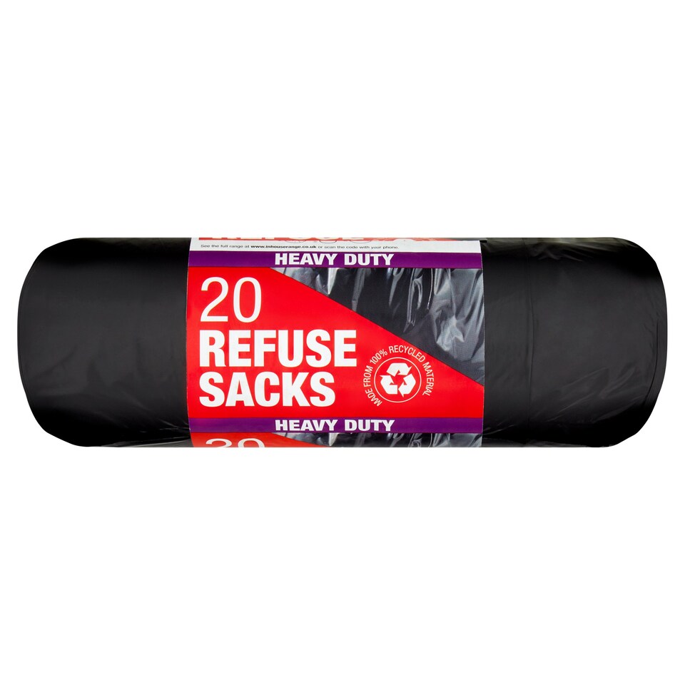 In House 20 Heavy Duty Refuse Sacks