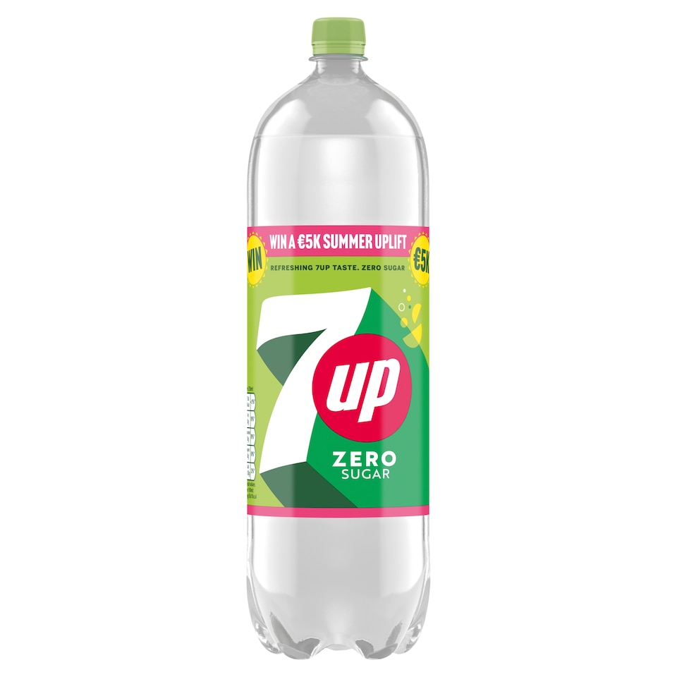 image 1 of 7UP Zero Lemon & Lime Bottle 2L