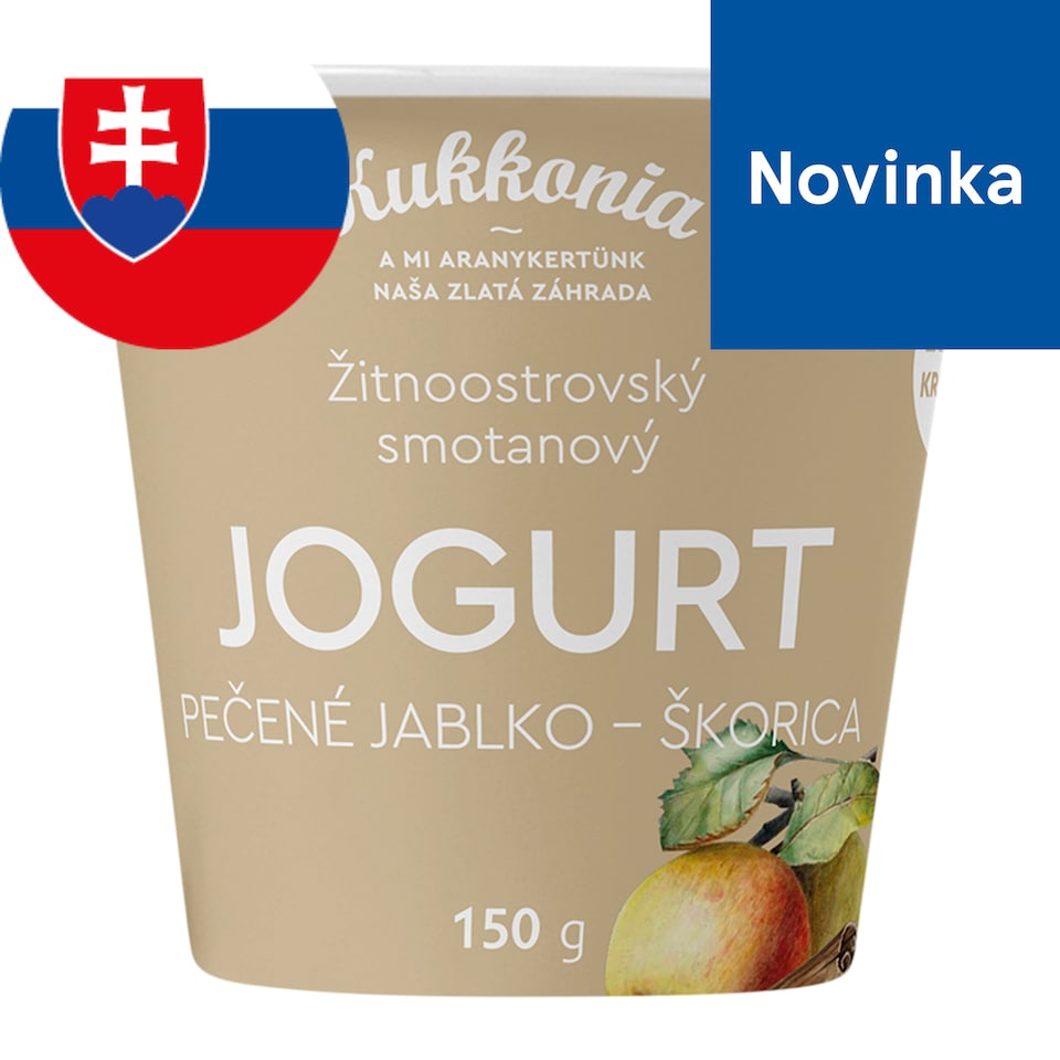 Kukkonia Rye Island Creamy Yogurt Baked Apple-Cinnamon 150 g