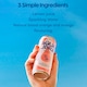 image 3 of Aqua Libra Sparkling Water Blood Orange & Mango 4 x 330ml