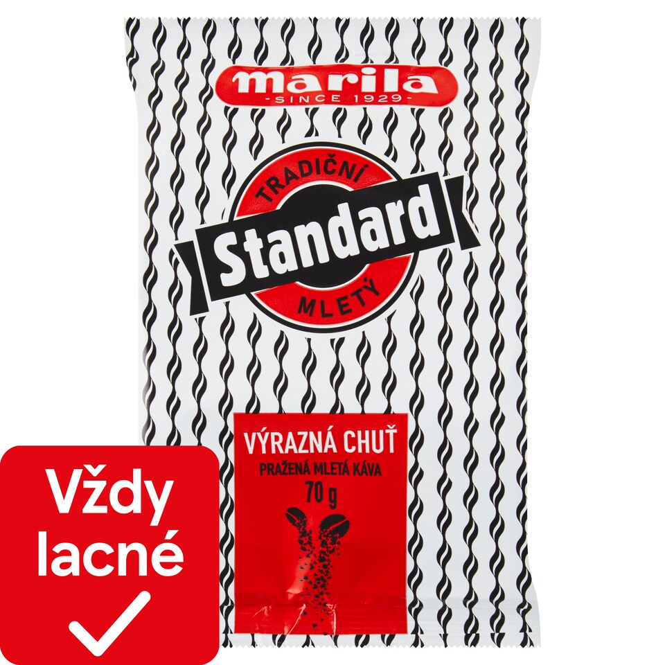 Marila Standard pražená mletá káva 70 g