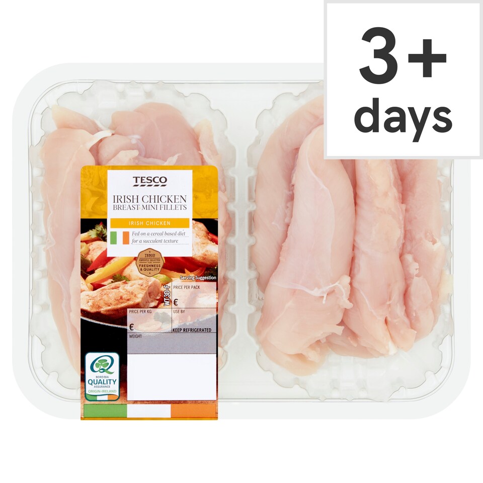 Tesco Chicken Mini Fillets 450G