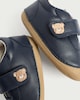 image 3 of F&F Baby Bear Embroidered Prewalker Pram Shoes in Navy