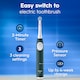 image 3 of Oral-B iO Series 2 Clean & Care Green Electric Toothbrush & Travel Case
