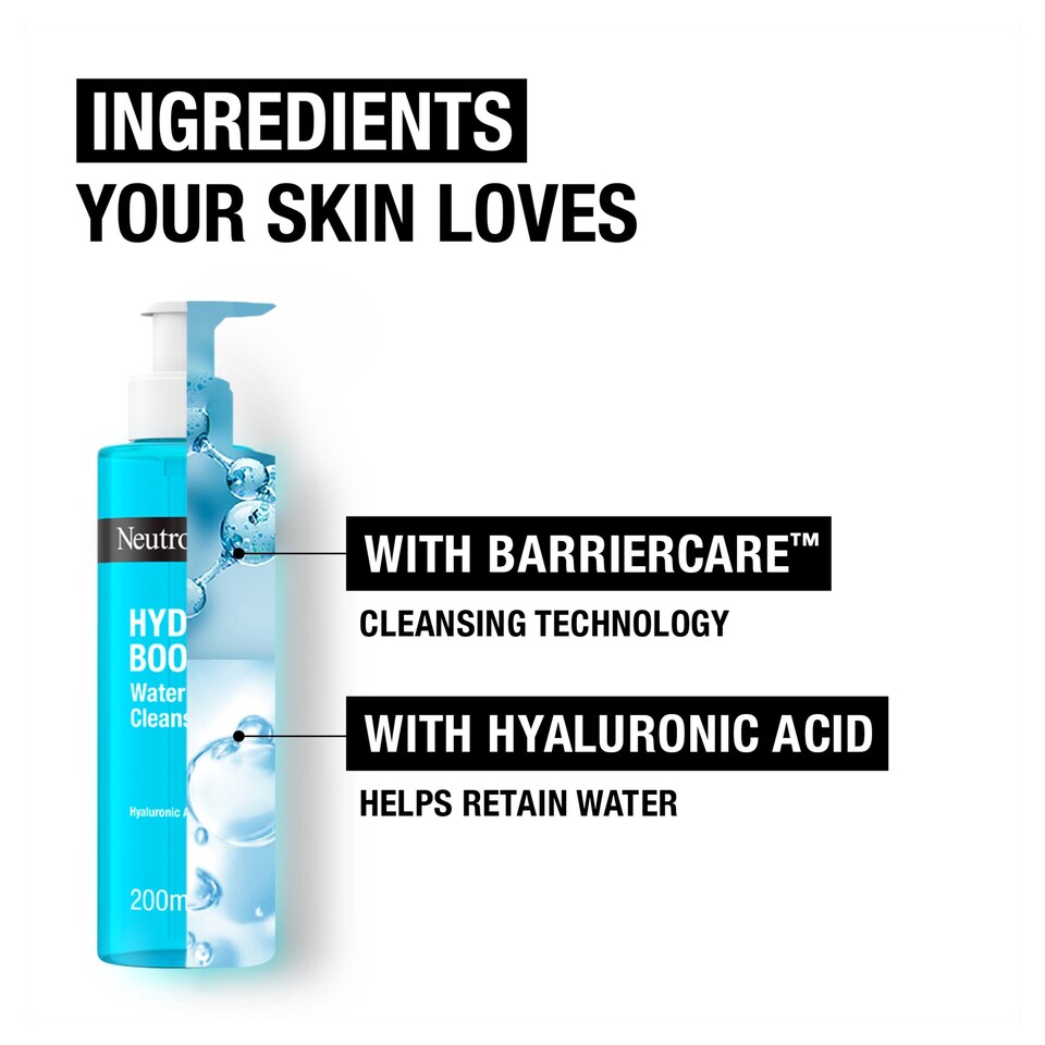 image 1 of Neutrogena Hydroboost Water Gel Cleanser