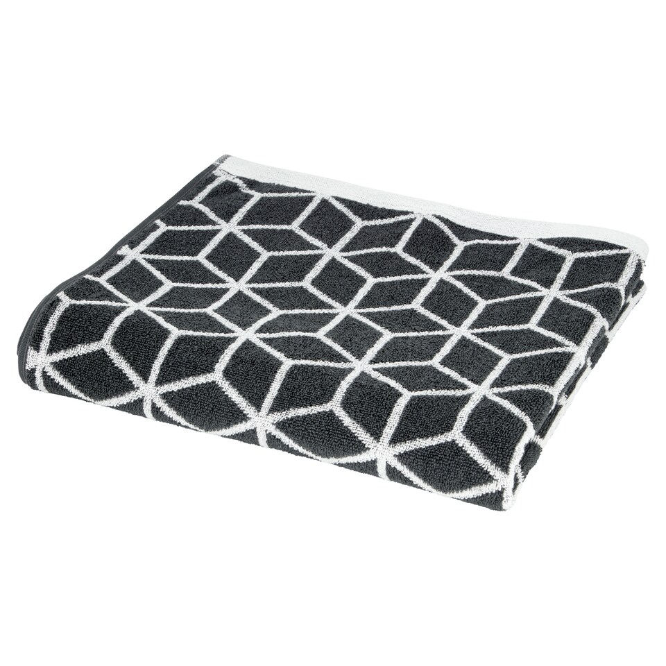 image 1 of F&F Home Diamond Geo Bath Sheet Towel