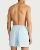 image 3 of F&F Textured Drawstring Swim Shorts in Blue