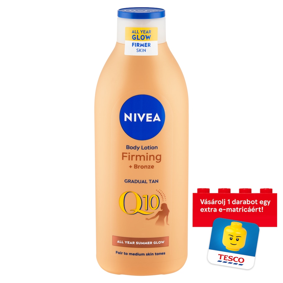 NIVEA Q10 bőrfeszesítő hatású önbarnító testápoló 400 ml