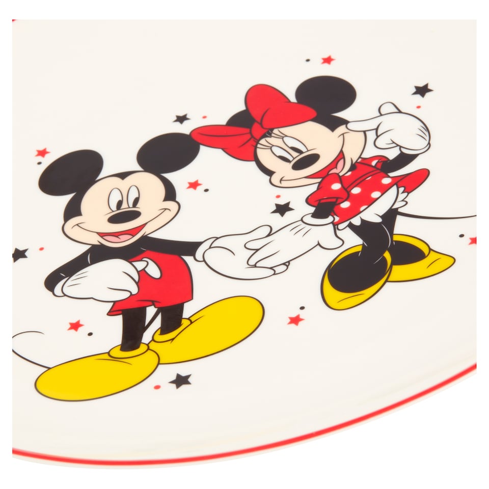 image 1 of Tesco Disney Mickey & Minnie Plate