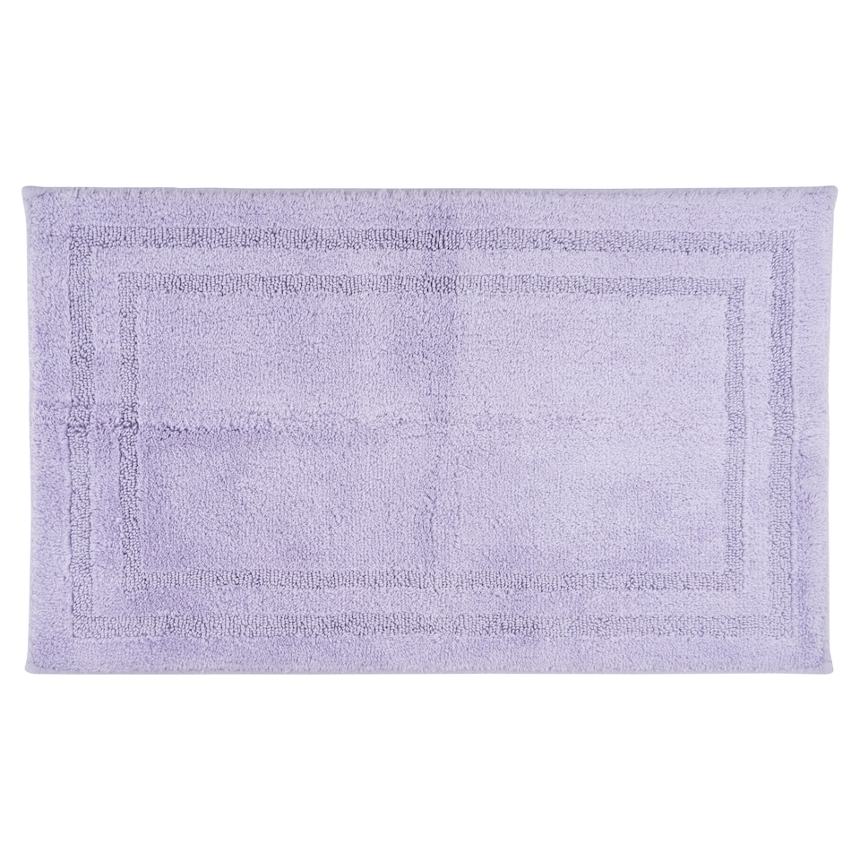 F&F Home Lilac Cotton Bath Mat
