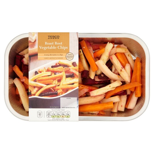 image 1 of Tesco Root Veg Chips 500g