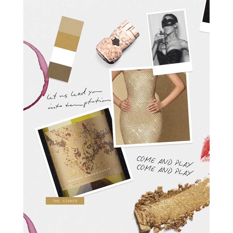 image 1 of Diablo Golden Chardonnay White Wine 75Cl