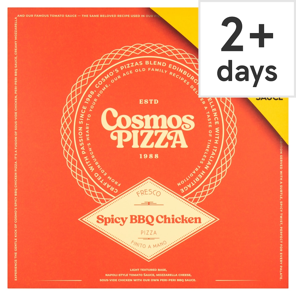 Cosmos Spicy BBQ Chicken Pizza 520g
