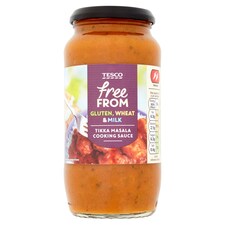 Tesco Free From Tikka Masala Cooking Sauce 500G