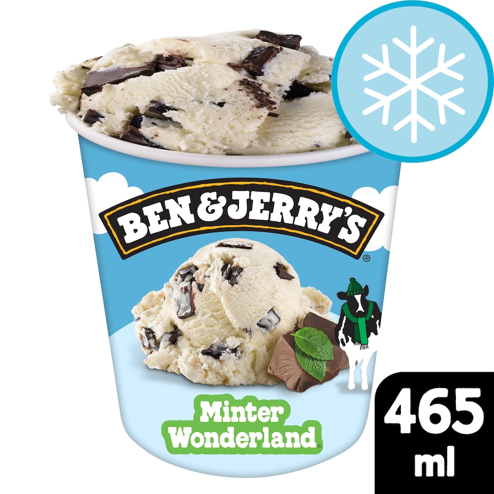 image 1 of Ben & Jerry's Minter Wonderland Mint Ice Cream 465Ml