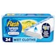 image 1 of Flash Speedmop Lemon Anti-Bac Wet Cloths Refill Pads 24 Pack