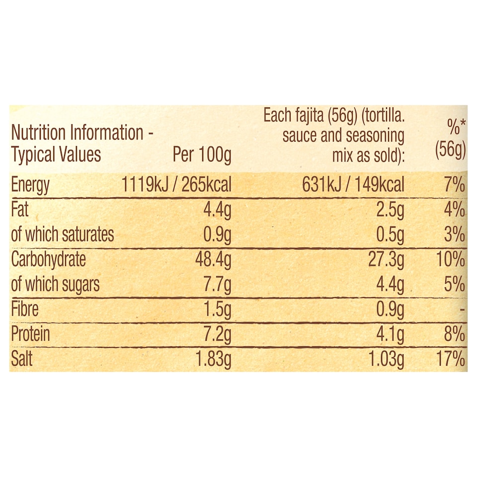 image 1 of Old El Paso Teriyaki Fajita Fusion Kit 451G