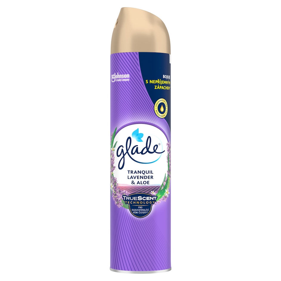 Glade Tranquil Lavender & Aloe légfrissítő aeroszol 300 ml