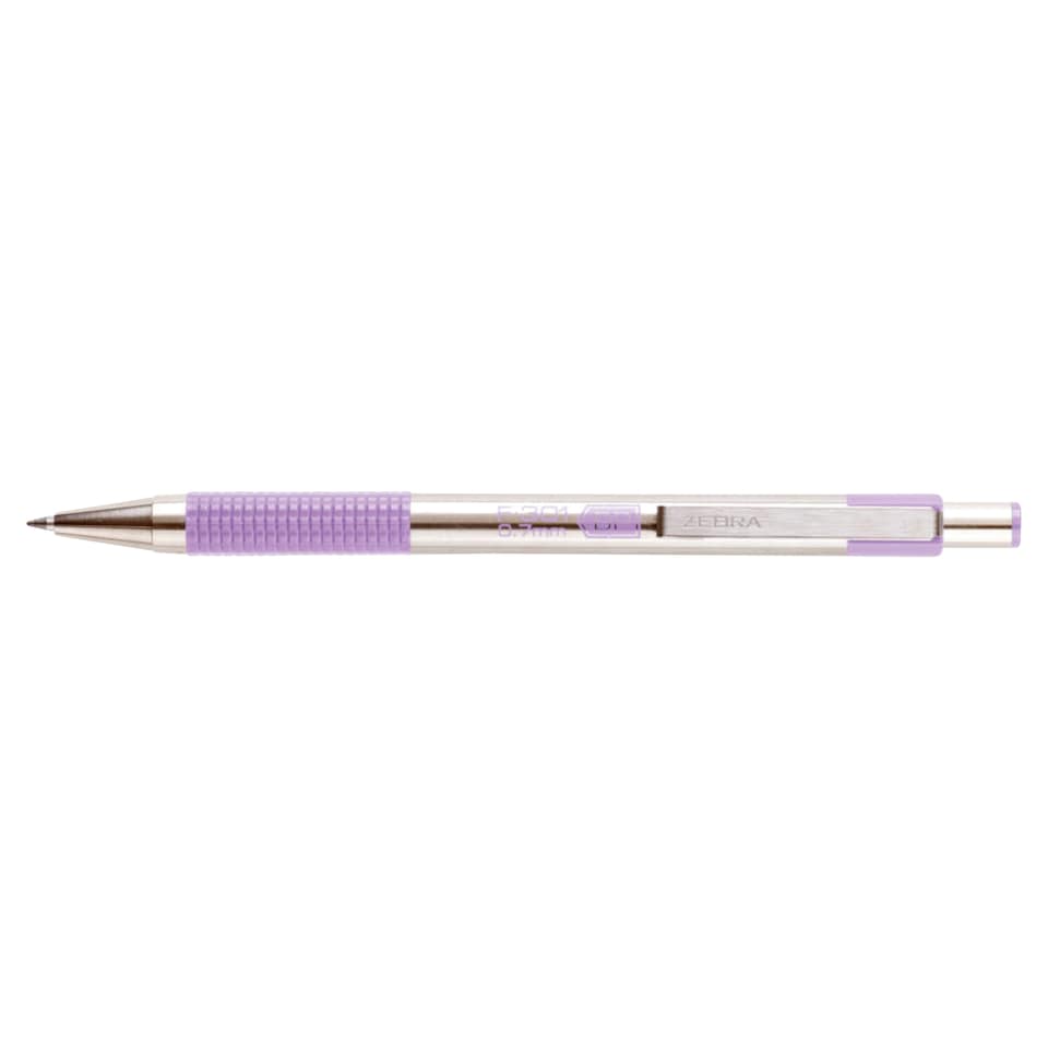 Zebra F-301 0,7 mm pasztell lila golyóstoll