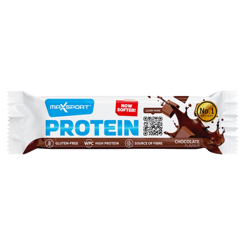 MaxSport Proteinová tyčinka s čokoládovou příchutí v kakaové polevě 50g