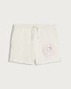 image 4 of Hello Kitty Cotton Rich Drawstring Shorts in Cream