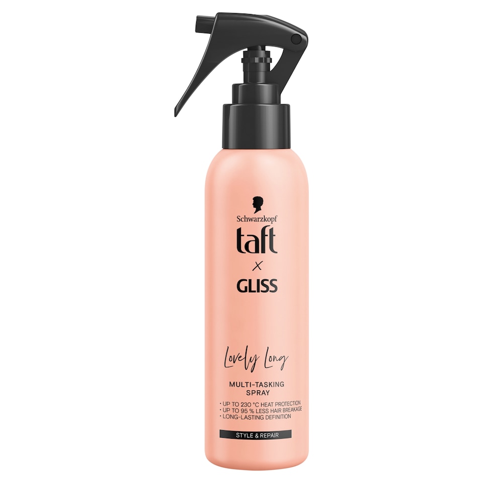Schwarzkopf Taft x Gliss multifunkčný sprej pre dlhé vlasy 150 ml