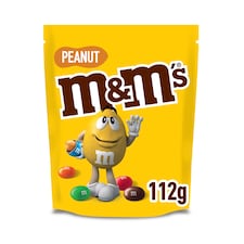 M&M's Peanut Milk Chocolate Bag Pouch 112g