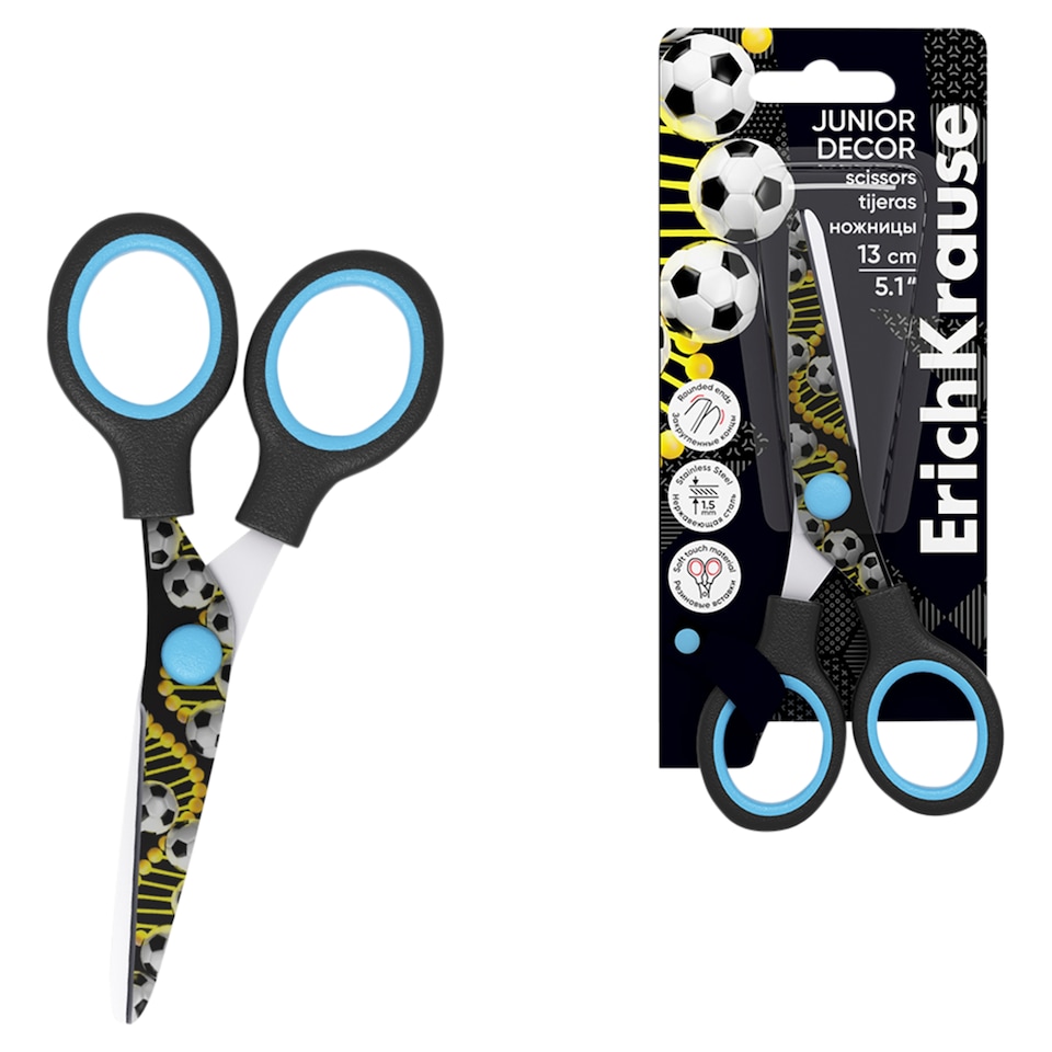 Erich Krause Junior mix detské nožnice 13 cm