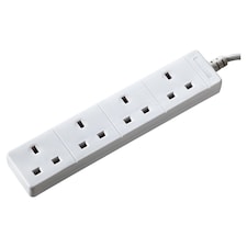 Tesco 4Way Extension Lead 0.75M