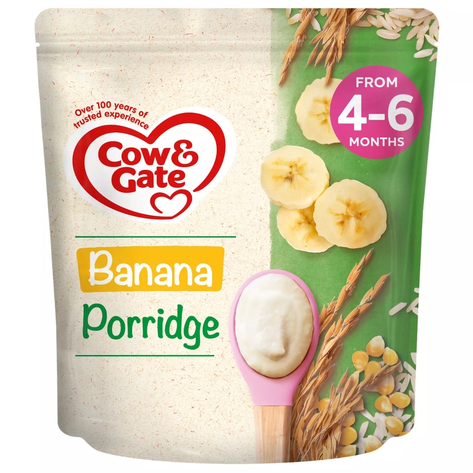 image 1 of Cow And Gate Banana Porridge 125G