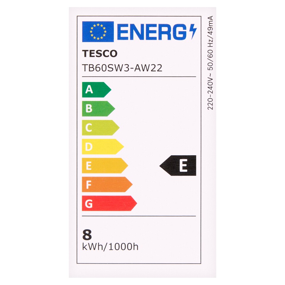 Obrázek 1 pro produkt Tesco Home LED žárovka 7,3W E14 teplé bílé světlo 3 ks