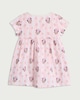 image 2 of Disney Minnie Mouse Pure Cotton Short Sleeved Dress in Pink