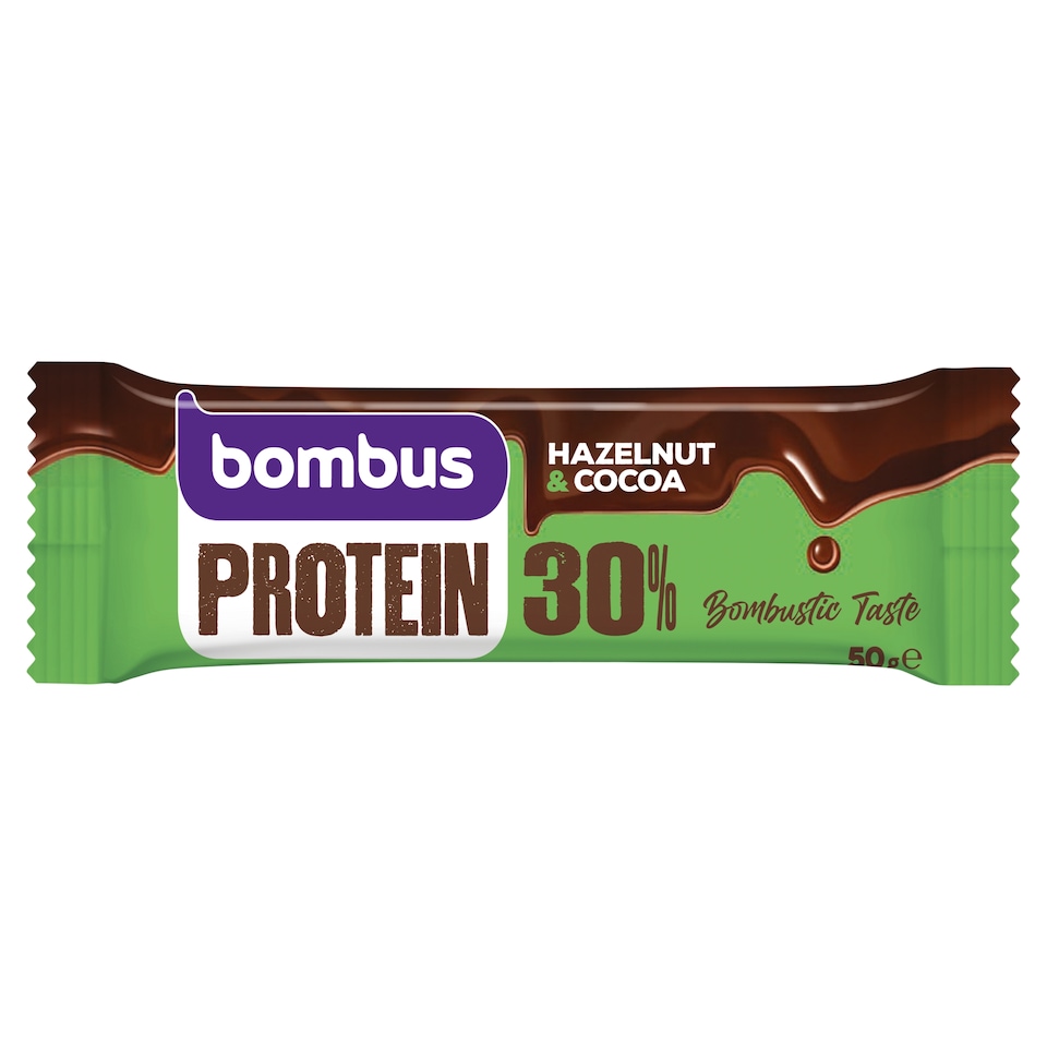 Bombus Protein 30% Hazelnut & Cocoa 50g