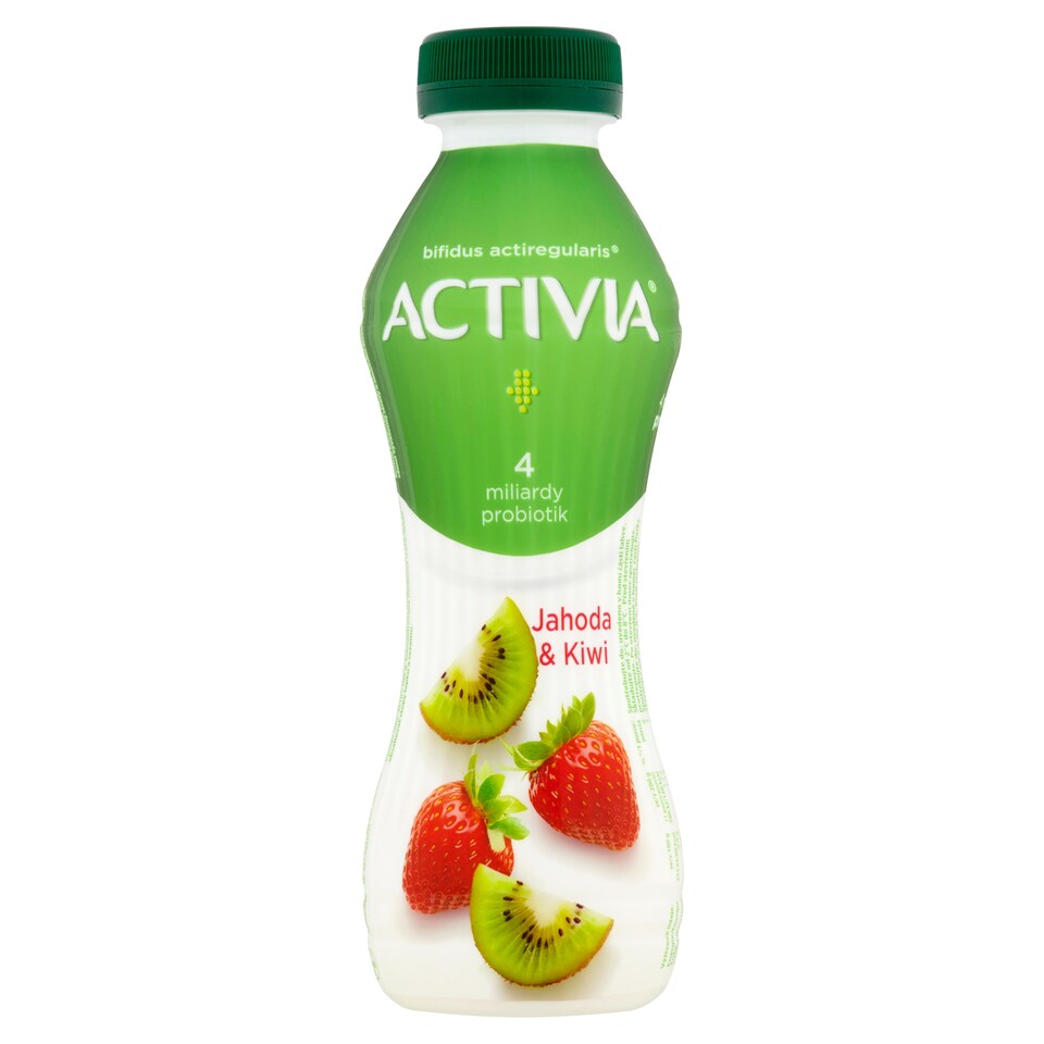 obrázok 1 z Activia jogurtový nápoj jahoda a kiwi 310 g