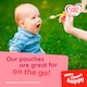 image 5 of Cow & Gate Fruit Pouch Apple Mango Orange & Carrot Baby Food 6+ Months 100g