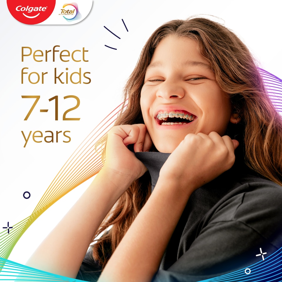 image 1 of Colgate Total Active Prevention 7-12 Years Mild Mint Toothpaste 50ml