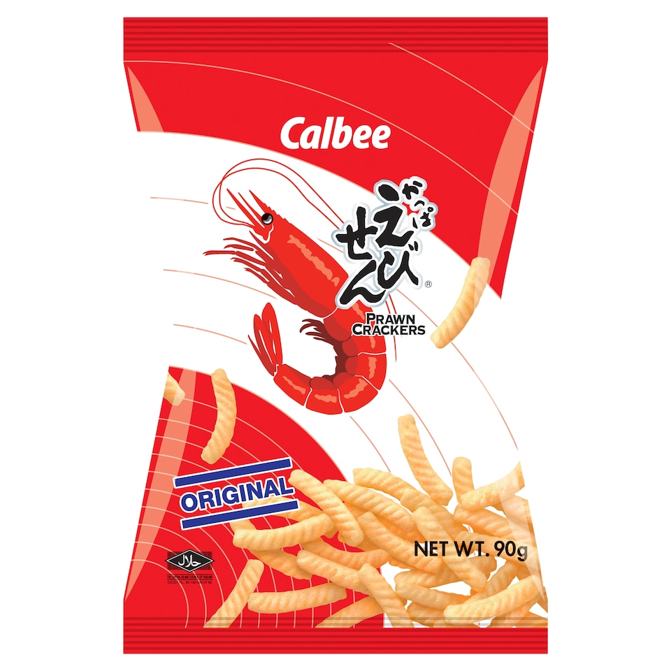 Calbee Prawn Crackers Original 90g