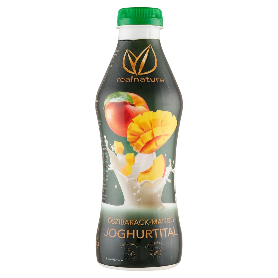 image 1 of Real Nature Peach-Mango Yogurt Drink 750 ml