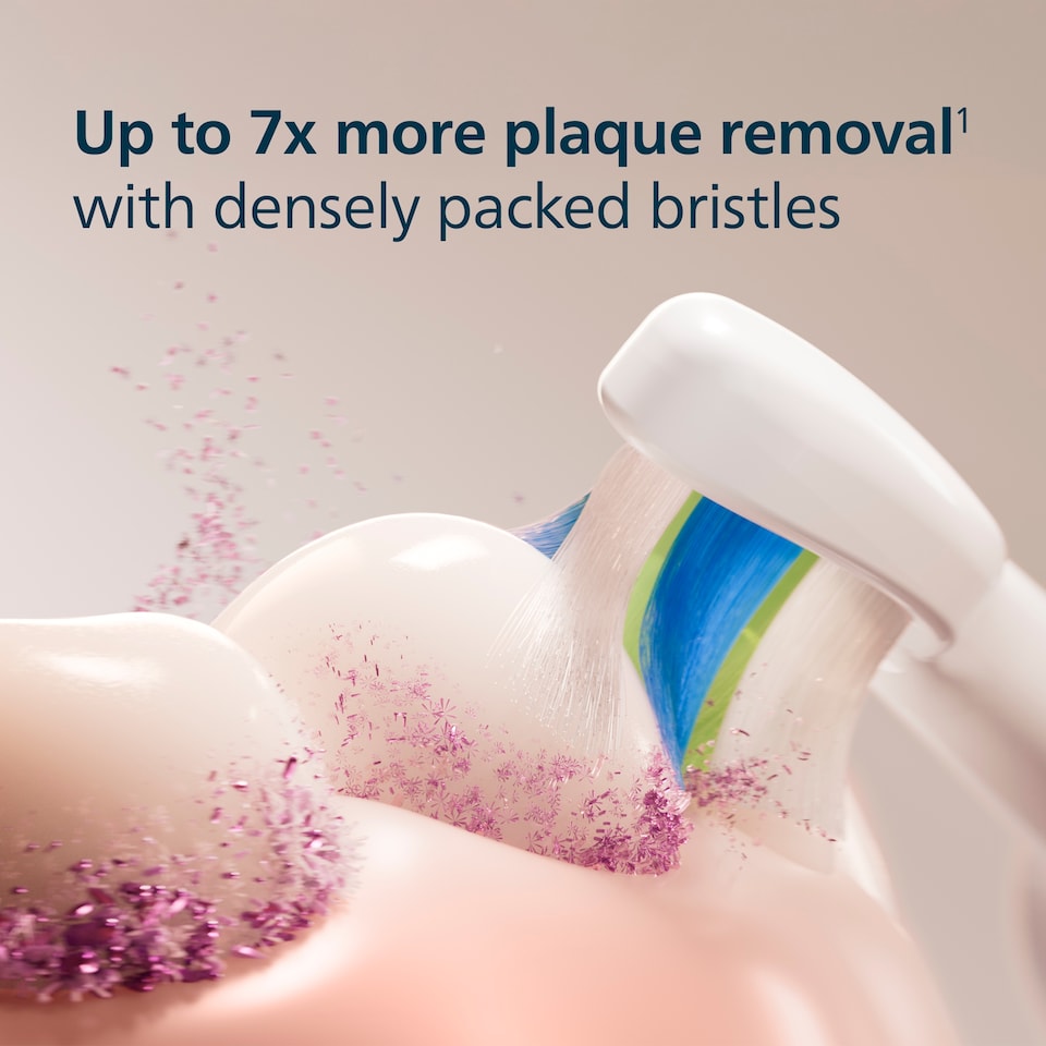 image 1 of Philips Sonicare W2 Optimal-White 3 White Replacement Electric Toothbrush Heads HX6063/87