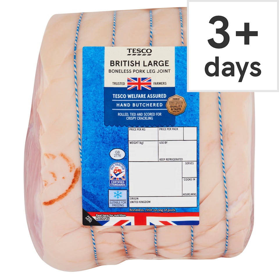 Tesco Large Pork Leg Joint