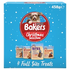 Bakers Christmas Dog Treats Selection Box 458g