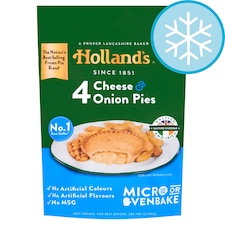 Holland's Cheese & Onion Pies 4 Pack