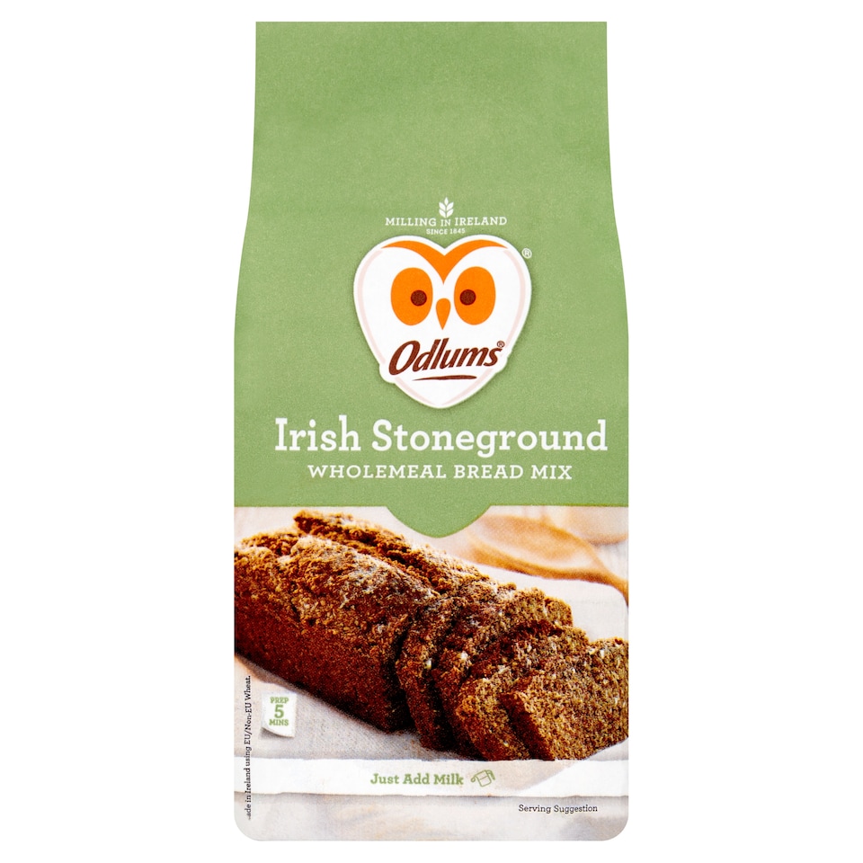 Odlums Stn Ground Wheat Meal Bread Mix 500G