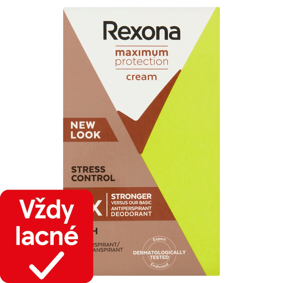 obrázok 1 z Rexona Maximum Protection Stress Control antiperspiračný krém 45 ml