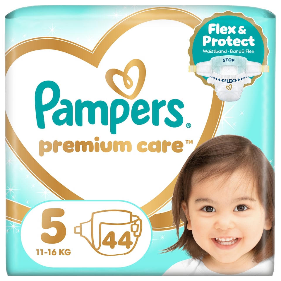 obrázok 1 z Pampers Premium Care Veľkosť 5, 44 Plienok, 11kg-16kg