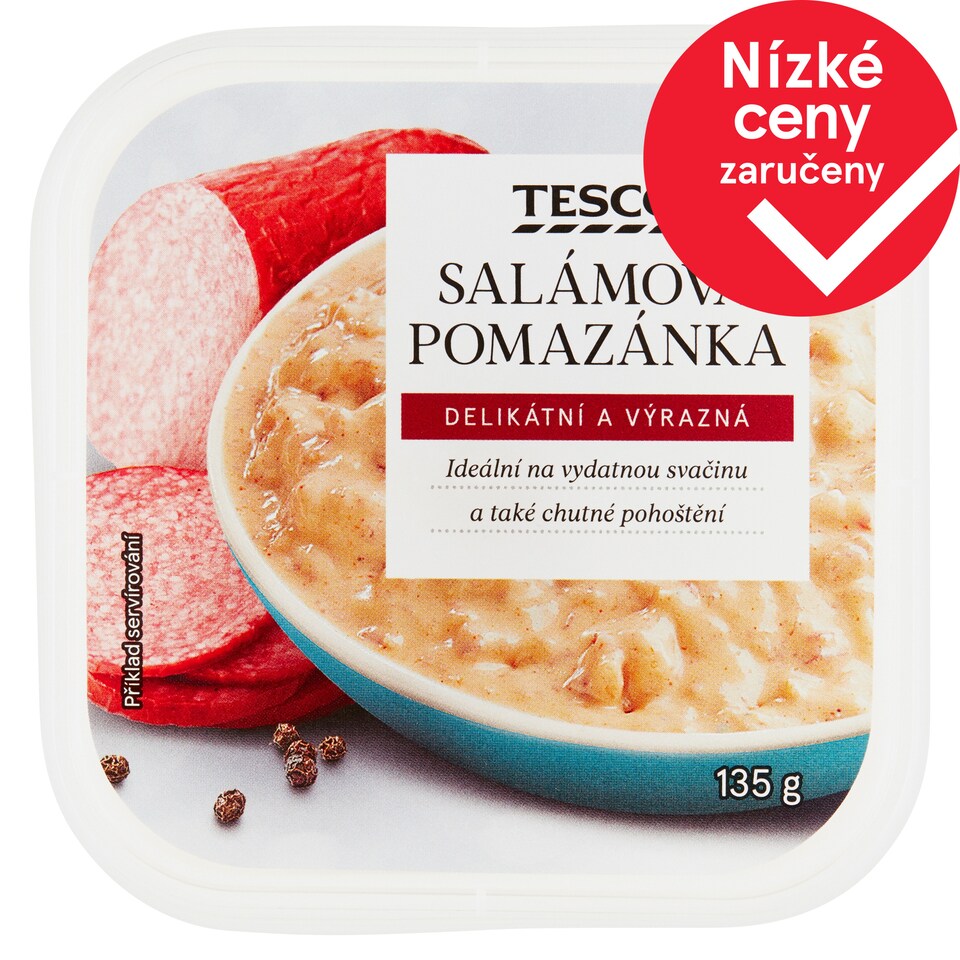 Tesco Salámová pomazánka 135g