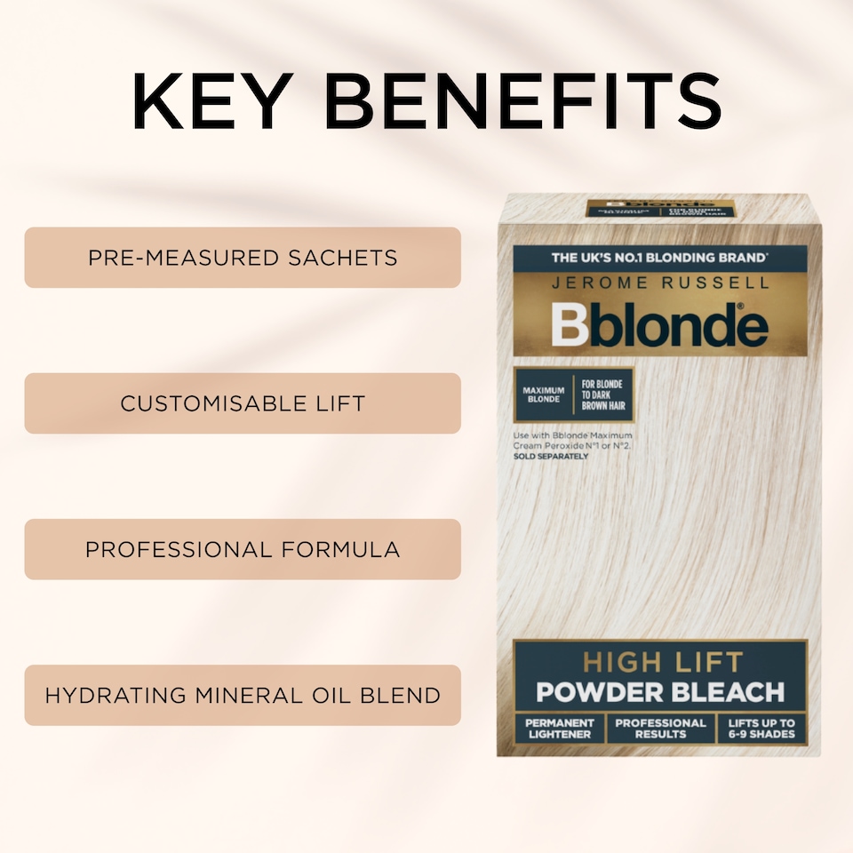image 1 of Jerome Russell Bblonde High Lift Powder Bleach