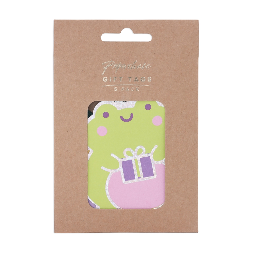 image 1 of Paperchase Christmas Kawaii Roll Tags